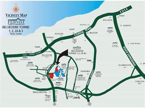 Pasong Kawayan II Map .